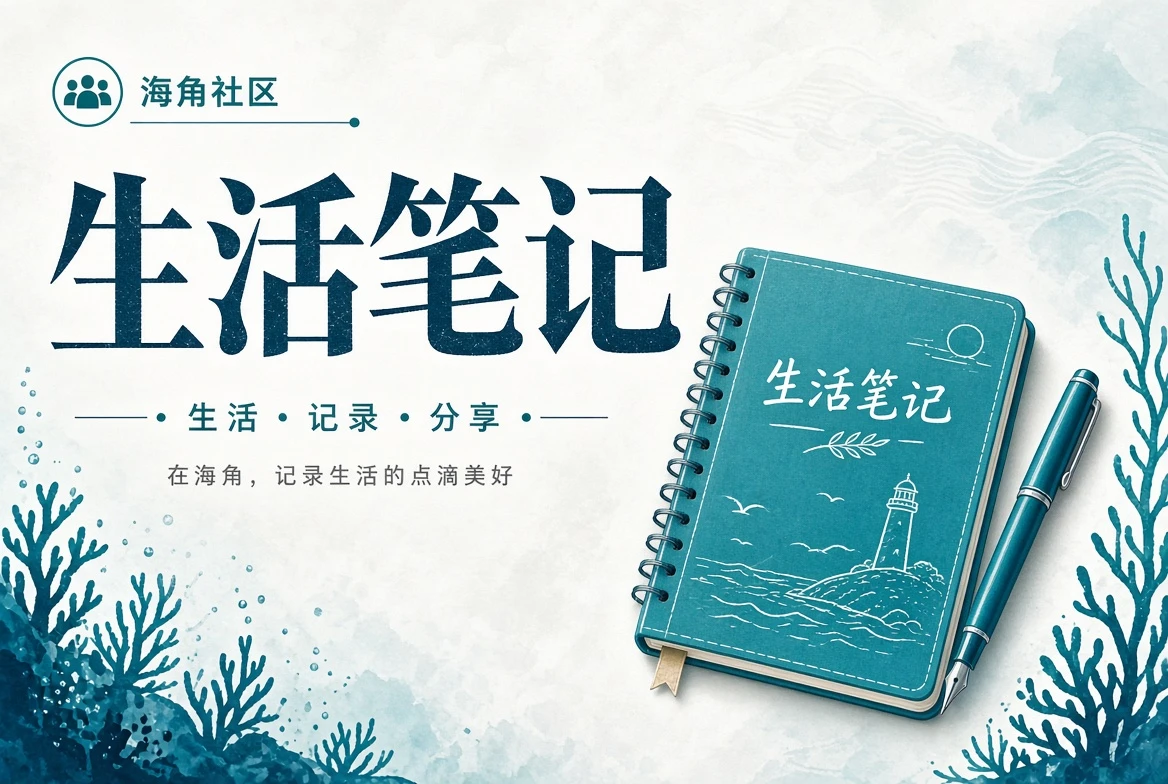 海角社区日常手札主题画面